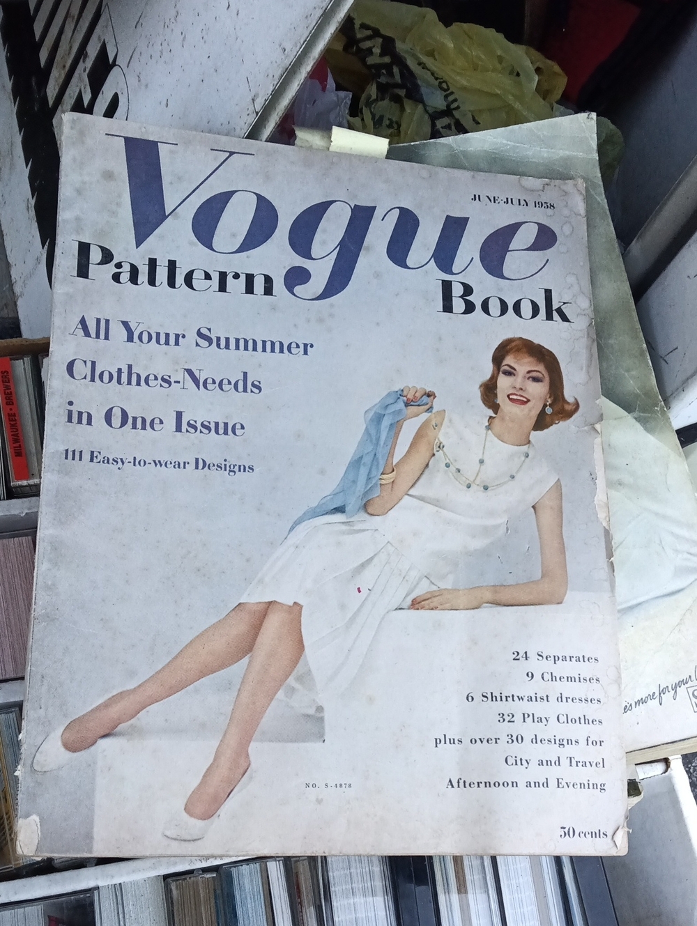 Vogue pattern Book June-July 1958